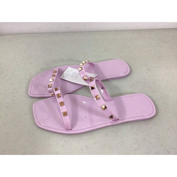 BF NY Jelly Sandals Slides Womens 8/9 NEW - Picture 1 of 4